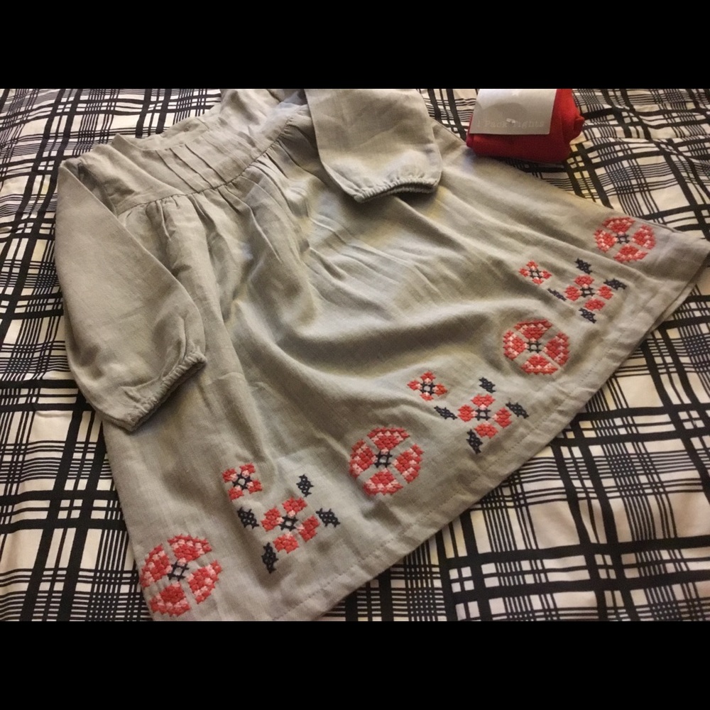 Dress and tights 12-18 months